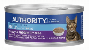 Authority Turkey & Giblets Entrée Adult Pate Canned Food