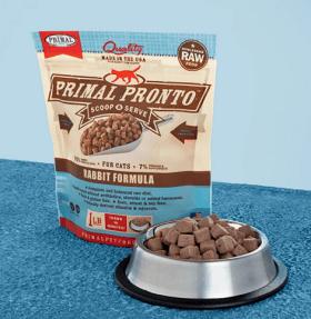 PRIMAL Pronto Feline Rabbit Raw Frozen Formula