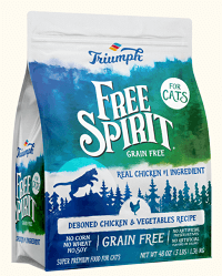 TRIUMPH Free Spirit Grain-Free Chicken & Vegetables Dry Food