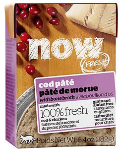NOW FRESH Grain-Free Cod Pate with Bone Broth