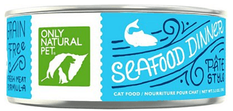 ONLY NATURAL PET PowerPate Seafood Dinner Grain-Free Canned Food
