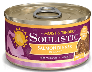 Soulistic Moist & Tender Salmon Dinner in Gravy Canned Food