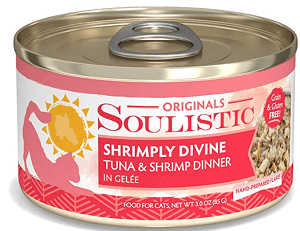 Soulistic Originals Shrimply Divine Tuna & Shrimp Dinner in Gelee Canned Cat Food