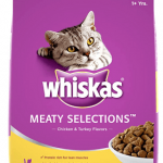 WHISKAS Meaty Selections Chicken & Turkey Flavor Dry Cat Food