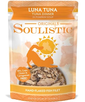 Soulistic Luna Tuna Tuna Dinner in Pumpkin Soup Pouches