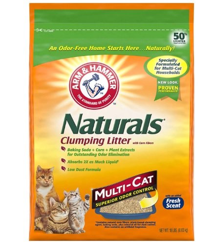 Arm & Hammer Litter Naturals Scented Clumping Corn Cat Litter