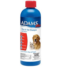 Adams Plus Flea & Tick Shampoo with Precor