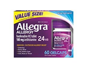 Allegra Allergy 24 Hour Gel Caps