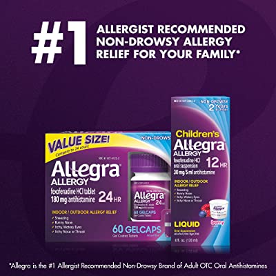 Allegra Allergy 24 Hour Gel Caps