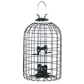Audubon Squirrel Proof Caged Tube Type Bird Feeder Model NATUBE3