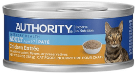 Authority Chicken Entree Adult Pate Canned Cat Food