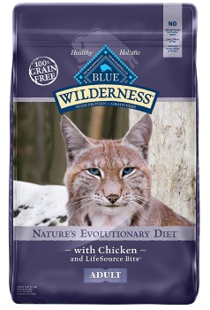 Blue Buffalo Wilderness Chicken Recipe Grain-Free Dry Cat Food