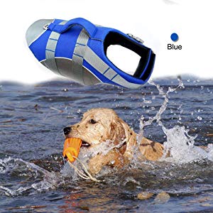 Wave Rider's Reflective Dog LifeJacket