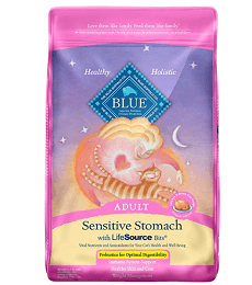 Blue Buffalo Sensitive Stomach Chicken Recipe Adult Dry Cat Food