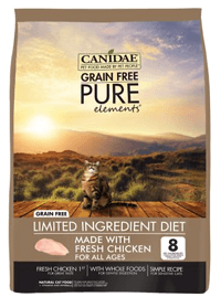 CANIDAE Grain-Free PURE Limited Ingredient Chicken Recipe Dry Cat Food