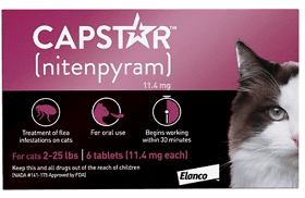 Capstar Flea Oral Treatment For Cats