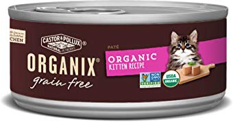 Castor & Pollux Organix Grain-Free Organic Kitten Recipe Canned Cat Food