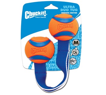 Chuckit! Tug Rope with Classic Rubber Balls