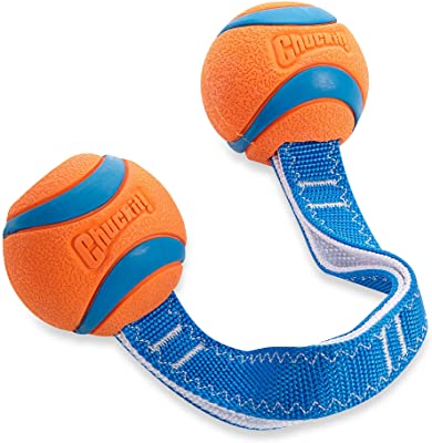 Chuckit! Tug Rope with Classic Rubber Balls