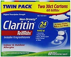 Claritin Non-Drowsy 24-Hour Relief Reditabs