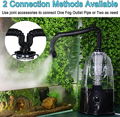 Coospider Reptile Fogger Terrariums Humidifier