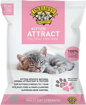Dr. Elsey's Kitten Attract Clumping Clay Cat Litter