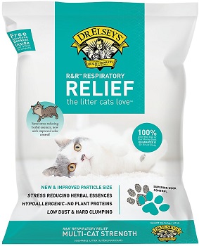 Dr. Elsey's Precious Cat Respiratory Relief Unscented Clumping Clay Cat Litter