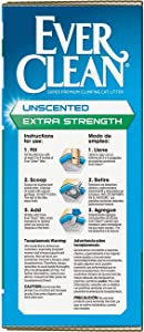 Ever Clean Extra Strength Unscented Clumping Clay Cat Litter