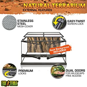 Exo Terra Glass Natural Terrarium Kit