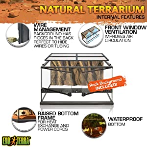 Exo Terra Glass Natural Terrarium Kit