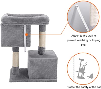FEANDREA Cat Tree for Large Cats