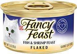 Fancy Feast Flaked Fish & Shrimp Feast Canned Cat Food