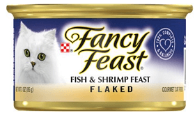Fancy Feast Flaked Fish & Shrimp Feast Canned Cat Food