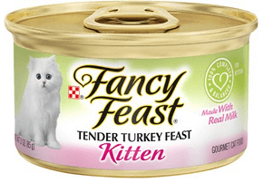 Fancy Feast Kitten Tender Turkey Feast Canned Cat Food