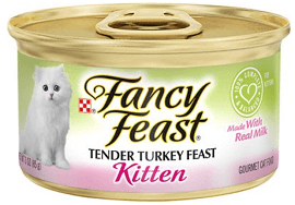 Fancy Feast Kitten Tender Turkey Feast Canned Cat Food