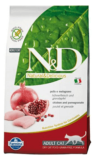 Farmina Natural & Delicious Chicken Grain-Free Formula Dry Cat Food