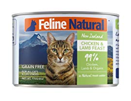 Feline Natural Chicken & Lamb Feast Grain-Free Canned Cat Food