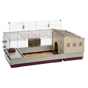 Ferplast Krolik 140 Rabbit Cage & Wood Hutch