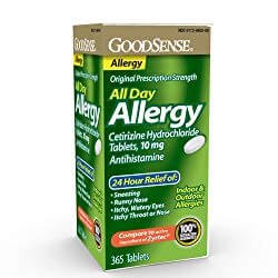 GoodSense All Day Allergy Cetirizine HCl Tablets