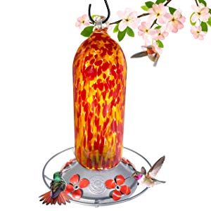 Grateful Gnome - Hummingbird Feeder