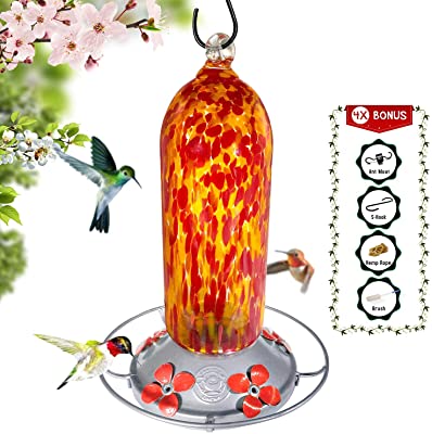 Grateful Gnome - Hummingbird Feeder