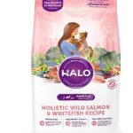 Halo Holistic Wild Salmon & Whitefish Recipe Adult Dry Cat Food