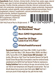 Halo Chicken Recipe Pate Grain-Free Indoor Cat Canned Cat Food