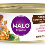 Halo Rabbit & Garden Greens Recipe Grain-Free Sensitive Stomach Canned Cat Food