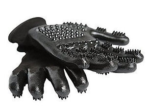 HandsOn All-In-One Pet Bathing & Grooming Gloves