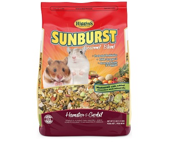 Higgins Sunburst Gourmet Blend Gerbil & Hamster Food