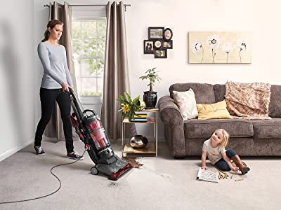 Hoover UH74210PC Power Drive Bagless Multi Floor Upright Vacuum Cleaner