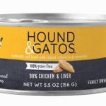 Hound & Gatos 98% Chicken & Liver Grain-Free Canned Cat Food