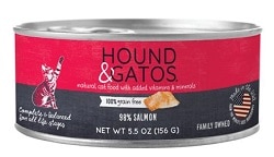 Hound & Gatos 98% Salmon Grain-Free Canned Cat Food