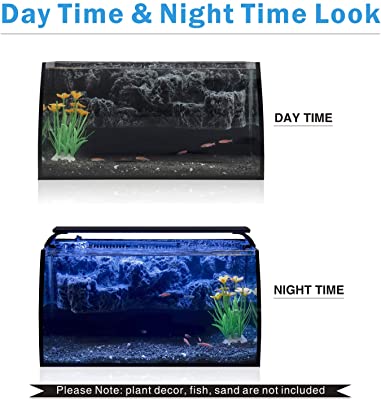 Hygger Horizon 8 Gallon LED Glass Aquarium Kit